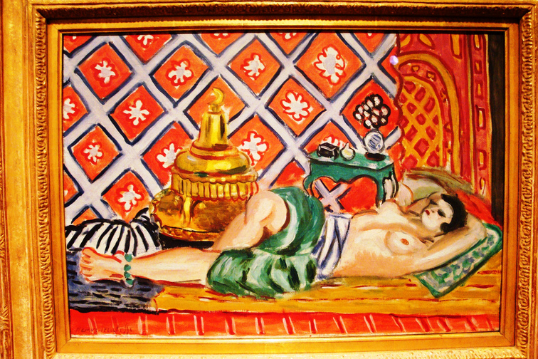 Reclining Odalisque Matisse Painting Visual Art Artist